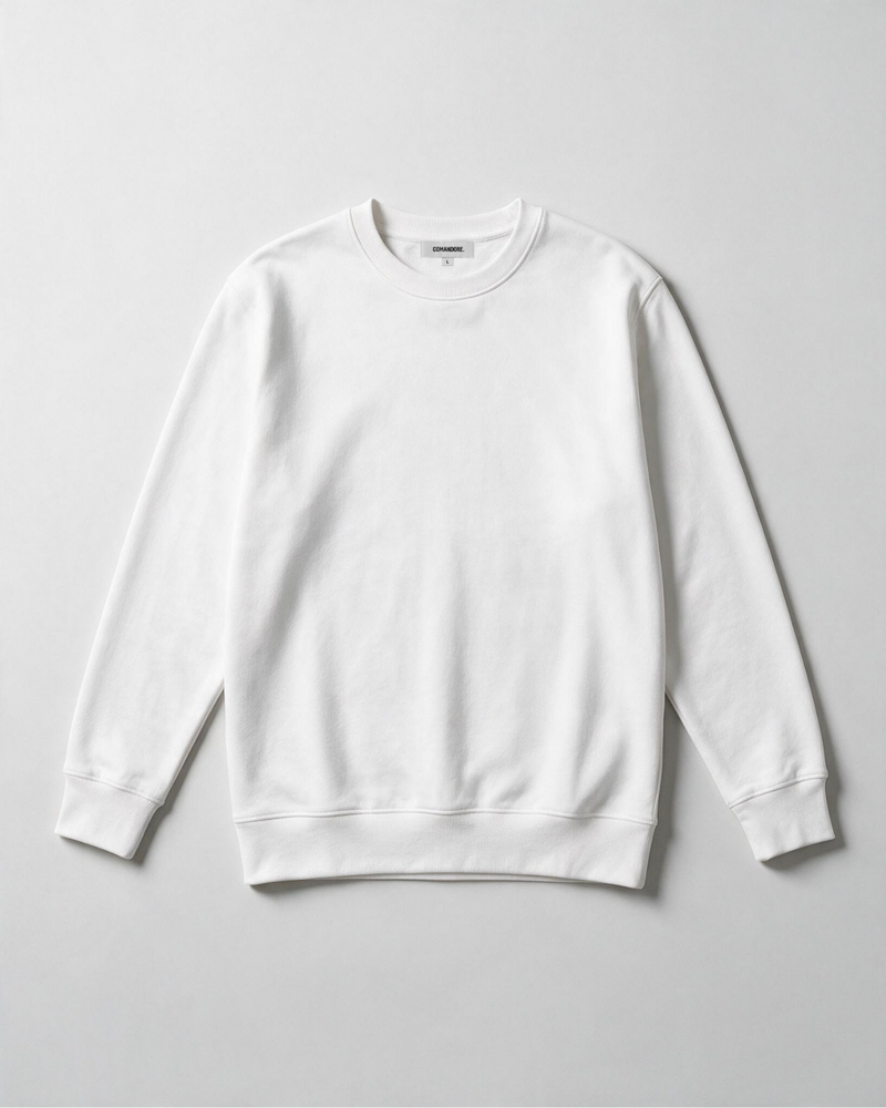 Beyaz Basic Sweatshirt