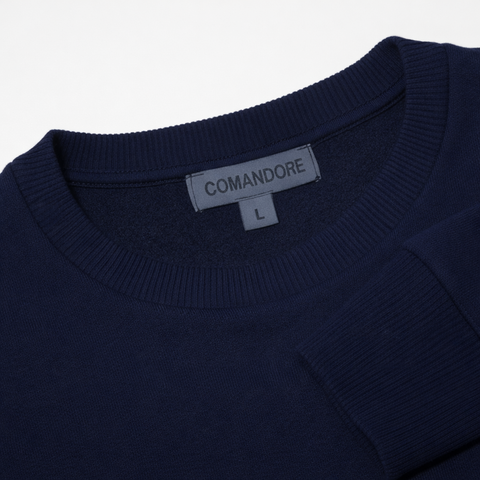 Erkek Basic Lacivert Sweatshirt