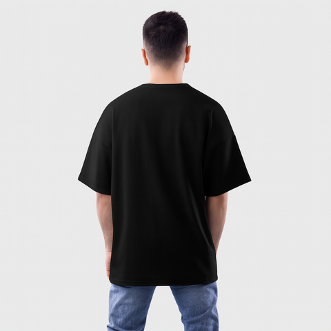 Erkek Siyah Basic T-shirt