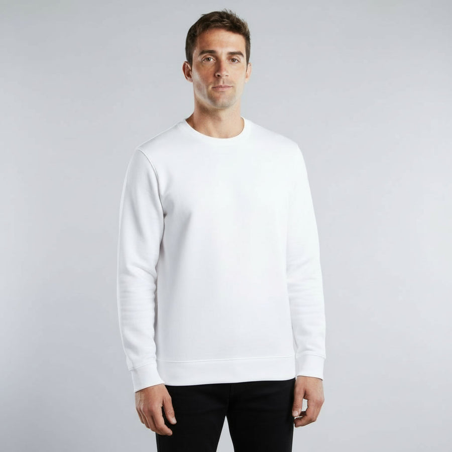 Beyaz Regular Sweatshirt